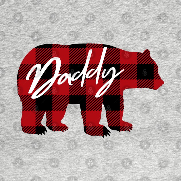 Daddy Bear. Buffalo plaid by Satic